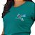 Camiseta SCD Plastisol Feminina - Beija-Flor - Verde Jade - Imagem 3
