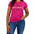 Camiseta SCD Plastisol Feminina - Orgulho - Rosa Pink - Imagem 1