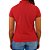 Camiseta Polo Feminina Sacudido's - Vermelho - Imagem 4