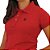 Camiseta Polo Feminina Sacudido's - Vermelho - Imagem 3