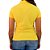 Camiseta Polo Feminina Sacudido's - Amarelo - Imagem 4