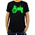 Camiseta Plastisol Infantil Sacudido's - Trator - Preto e Verde Neon - Imagem 1