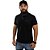 Camiseta Polo Sacudido's - Preto c/ Verde Musgo - Imagem 6