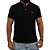 Camiseta Polo Sacudido's - Preto c/ Vinho - Imagem 1