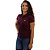 Camiseta Polo Feminina Sacudido's - Vinho - Imagem 5