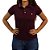 Camiseta Polo Feminina Sacudido's - Vinho - Imagem 1