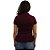 Camiseta Polo Feminina Sacudido's - Vinho - Imagem 6