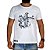 Camiseta Bão Nu Mundo - Cavaleiro - Branca - Imagem 1