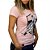 Camiseta Sacudido's Feminina Tambor - Rosa - Imagem 2