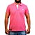 Camiseta Polo Sacudido's - Rosa e Branca - Imagem 1