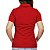 Camiseta Polo Feminina Sacudido's - Vermelha e Azul - Imagem 2