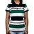 Camiseta Polo Feminina Sacudido's Elastano - Cinza - Imagem 1