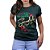 Camiseta Sacudido's Feminina - Floral -Verde Musgo - Imagem 1