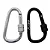 MOSQUETAO DE ALUMINIO DEYU 2PC - Imagem 1