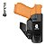 Coldre Kydex IWB 2.0 Destro Glock Invictus Série Compact - Preto - Imagem 1