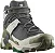 Bota Salomon X Ultra 5 Mid GTX Masculina Asphal/Aloe/Eden - Imagem 1