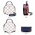 Bolsa Transversal Redonda Fashion Foxer - Imagem 3