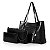 Conjunto de Bolsas Leather Jclock - Imagem 2