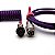 Coiled Cable Para Teclado - Roxo/Pink - Imagem 2