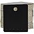 Cartela Para Brincos 6 Furos embaixo 3 Pares de Brincos - 3,9 x 4,4 - C62 Preto - Imagem 2