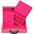 Maleta de Joias Dupla Grande 35 x 23,5 x 9,5 cm - Com Espelho Rosa com Pink - Imagem 2