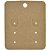 Cartela 6 Furos Para Brincos 5 x 6 cm - C7 Kraft - Imagem 1