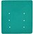 Cartela Para Brincos 6 Furos 3 Pares de Brincos - 39 x 44 - Verde Tiffany C61 - Imagem 1