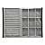 Bandeja Grande Mista Rolinho para Anéis e 9 Quadriculados 37 x 27 x 3 cm - Veludo Com capa - Imagem 3