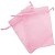 Saquinhos de Organza 9X12 cm Rosa - Imagem 2