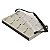 Bandeja Media Brinco e Corrente 12 Espaços com Cartelas 30 x 20 x 3 cm - Veludo Com Capa - Imagem 7