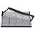 Bandeja Media Brinco e Corrente 12 Espaços com Cartelas 30 x 20 x 3 cm - Veludo Com Capa - Imagem 4