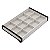 Bandeja Média 12 Quadriculados Para Joias  30 x 20 x 3 cm - Brincos - Veludo Com Capa - Imagem 7