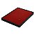 Bandeja Grande Corte H 37 x 27 x 3 cm Para Anel Corino Croco  Preto com  Veludo Vermelho - Imagem 2