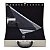 Maleta de Joias Dupla Grande 35 x 23,5 x 9,5 cm - Corino OFF WHITE com Preto - Imagem 1