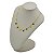 Expositor Busto Modelo Manequim Pequeno - Vinil - 15,5 x 14 x 21 cm - Imagem 1