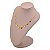 Expositor Busto Modelo Manequim Pequeno - Vinil - 15,5 x 14 x 21 cm - Imagem 3