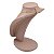 Expositor Busto Modelo Manequim Pequeno - Vinil - 15,5 x 14 x 21 cm - Imagem 9