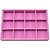 Bandeja Media 12 Quadriculados Para Joias 30 x 20 x 3 cm - Brincos - Veludo sem capa - Imagem 6
