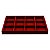 Bandeja Grande 12 Quadriculados para Jóias 37 x 27 x 3 cm - Veludo Sem Capa - Imagem 5