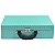 Maleta de Joias Dupla Grande 35 x 24 x 9,5 cm - Com Espelho Dijon Tiffany com veludo Off-white - Imagem 2