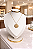 Expositor Médio Busto para Corrente 22 x 32 cm - Courvin Premium - Off-White com Friso Dourado - Imagem 3