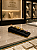 Expositor para 5 Anéis 6 x 15 cm - Courvin Premium - Black com Friso Dourado - Imagem 3