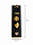 Expositor para 5 Anéis 6 x 15 cm - Courvin Premium - Black com Friso Dourado - Imagem 4