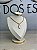 Expositor Pequeno Busto para Corrente 22 x 17 cm - Courvin Premium - Off-White com Friso Dourado - Imagem 4