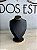 Expositor Pequeno Busto para Corrente 22 x 17 cm - Courvin Premium - Preto com Friso Dourado - Imagem 3