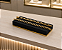Expositor Rampa para Pulseira 5 X 17 cm - Courvin Premium - Preto com Friso Dourado - Imagem 4
