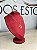 Expositor Médio Busto para Corrente 22 x 32 cm - Suede Premium - Marsala - Imagem 4