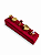 Expositor para 5 Anéis 6 x 15 cm - Suede Premium Marsala - Imagem 1