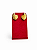 Expositor Médio Para Brinco 6 x 10 cm - Suede Premium Marsala - Imagem 1