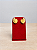 Expositor Médio Para Brinco 6 x 10 cm - Suede Premium Marsala - Imagem 2